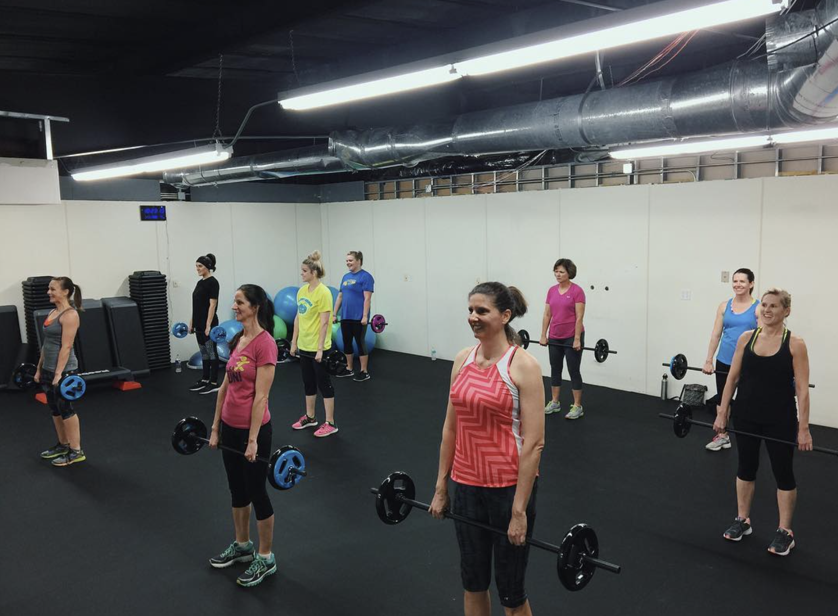 Group fitness class